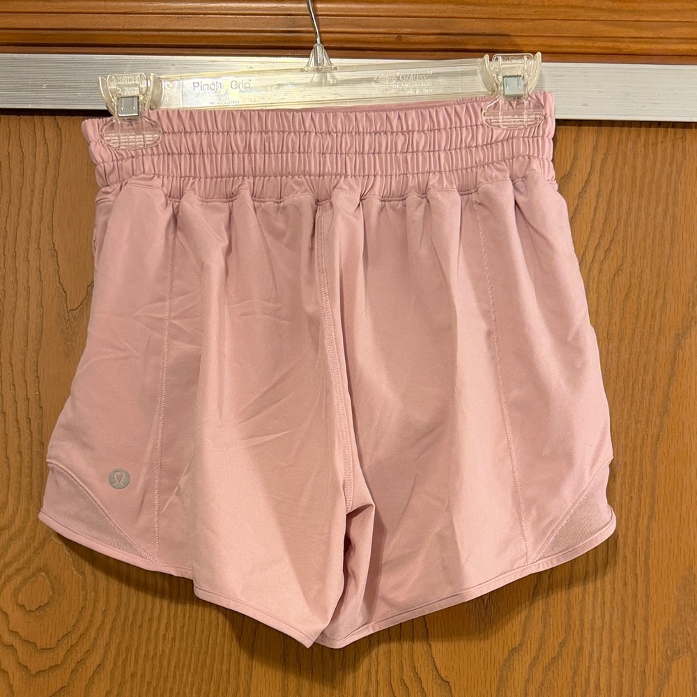 Women's Pink Lululemon Hotty Hot Athletic Shorts